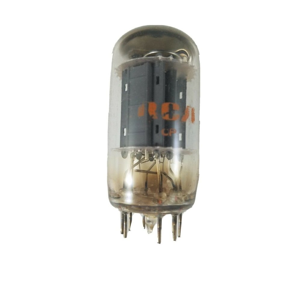 COPY - RCA Vacuum Tube TV Radio Electronic 12MD8 Vintage Clear 9 Pins Television